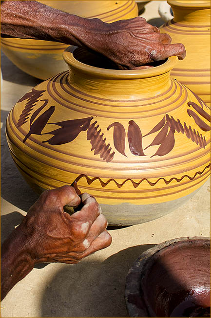 pictures of potters and pottery
