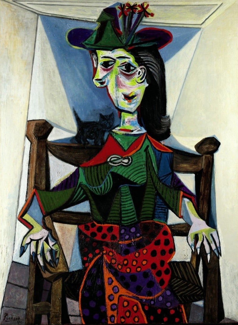 Dora-Maar-Au-Chat-by-Pablo-Picasso