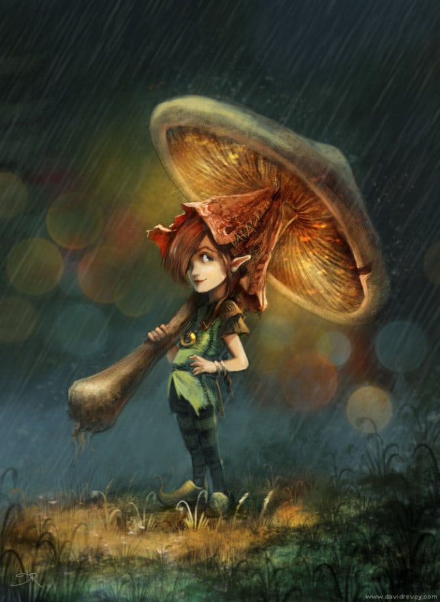 pixie-girl-mushroom-umbrella-cute-fairy-tale-creature-fantasy-illustration-art-picture-643x878