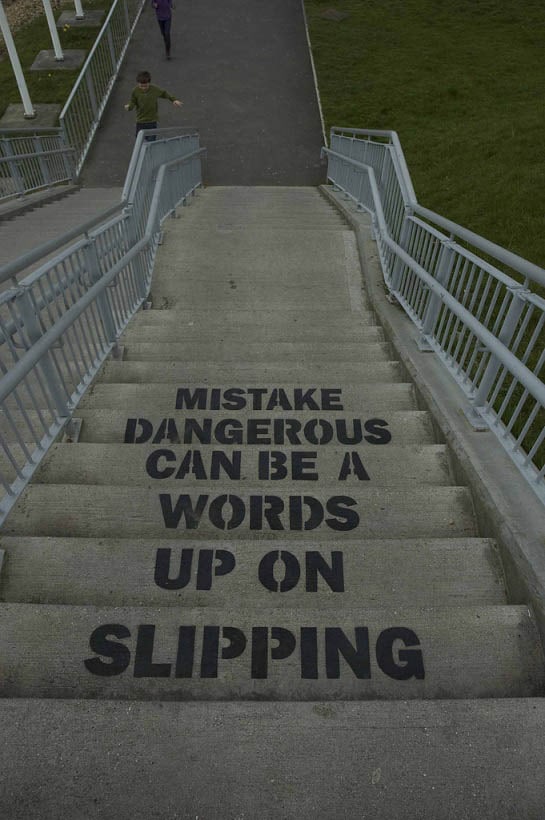 slipping-up-on-words-can-be-a-dangerous-mistake-stencil