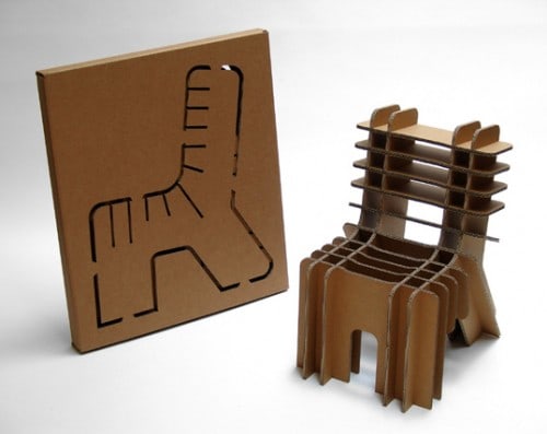 cardboard chair packaging