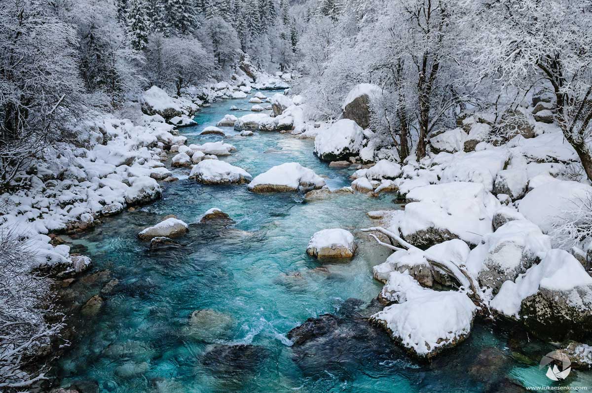 soca, the most beautiful river in slovenia