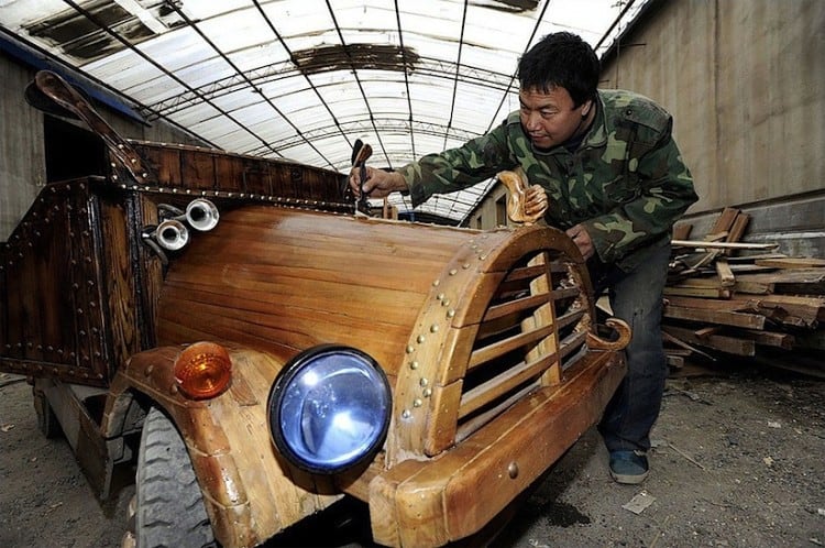 an_electronic_wooden_car_homemade_by_carpenter_liu_fulong_in_china_2014_02