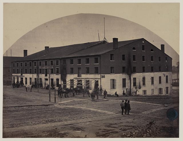 libby prison, richmond, va., april 1865