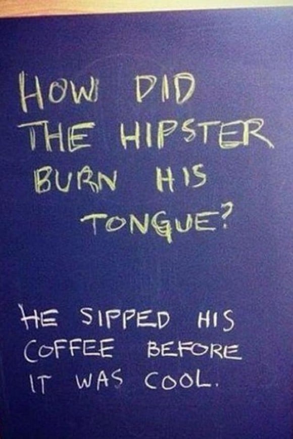 hipster humor
