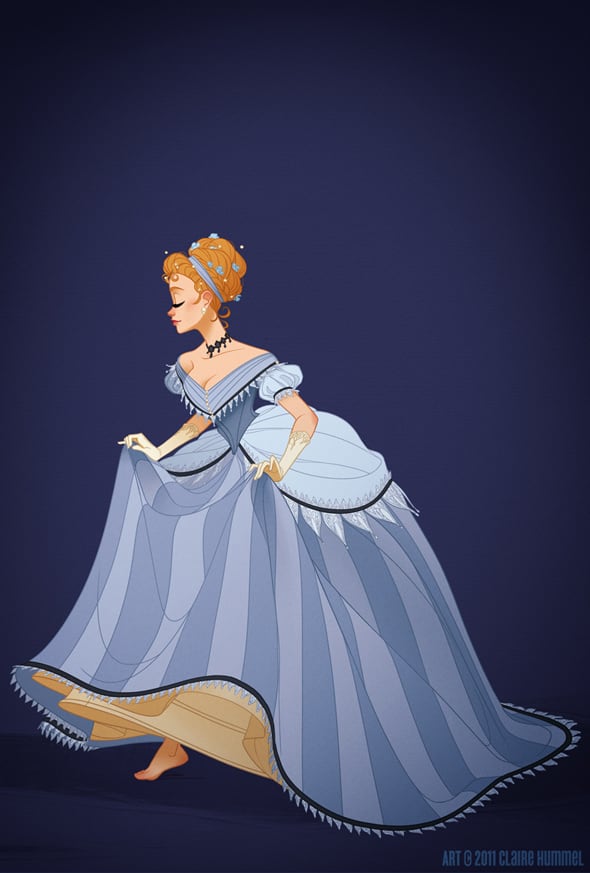 disney-princess-in-accurate-period-clothing-chicquero-fashion-cinderella