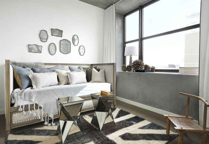 the bond eclectic mix of modern and vintage - parisa o'connell - homeworlddesign  (6)