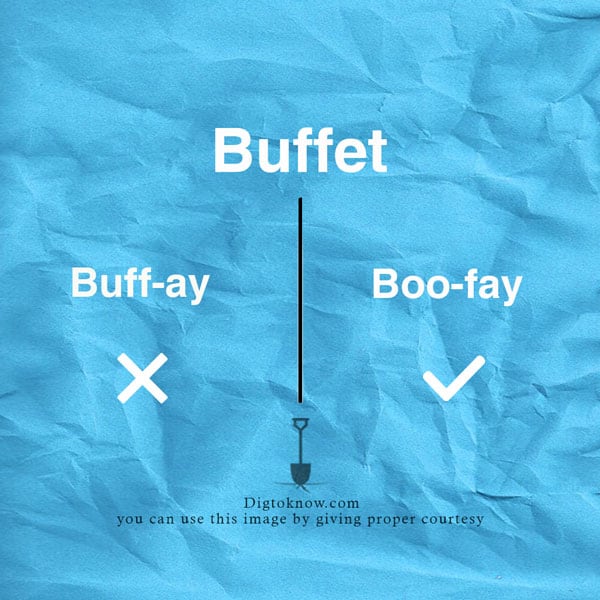 buffet-pronunciation