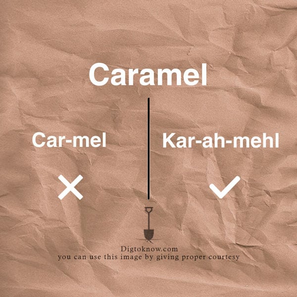 caramel-pronunciation