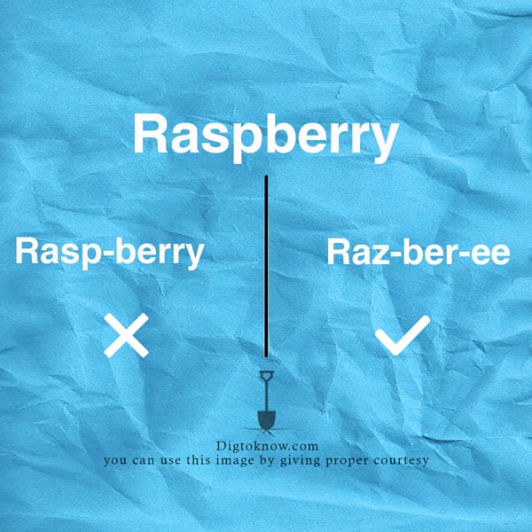 raspberry-pronunciation