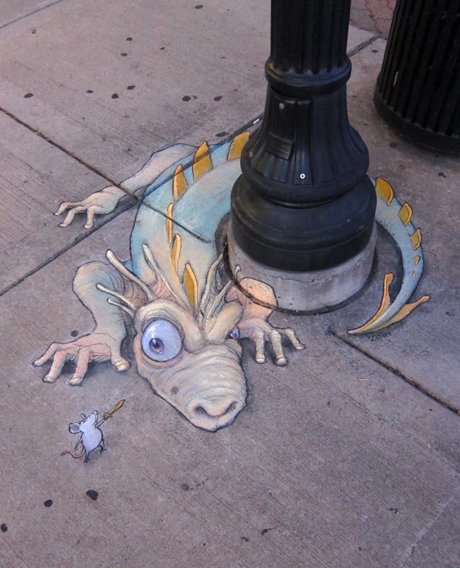 animal street art