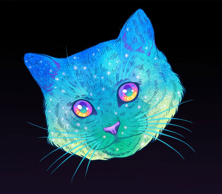 colorful-space-felines-galactic-cats-jen-bartel-4