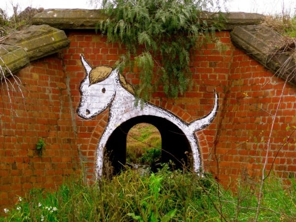 goat street art