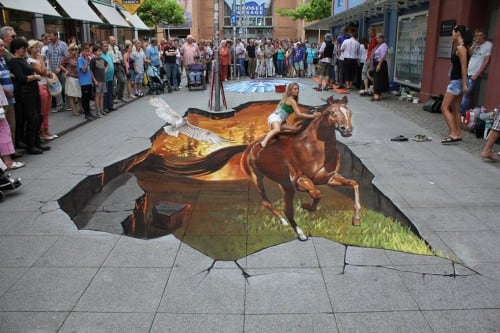 horse street art