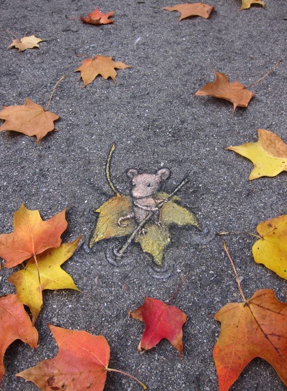 maple mouse street art