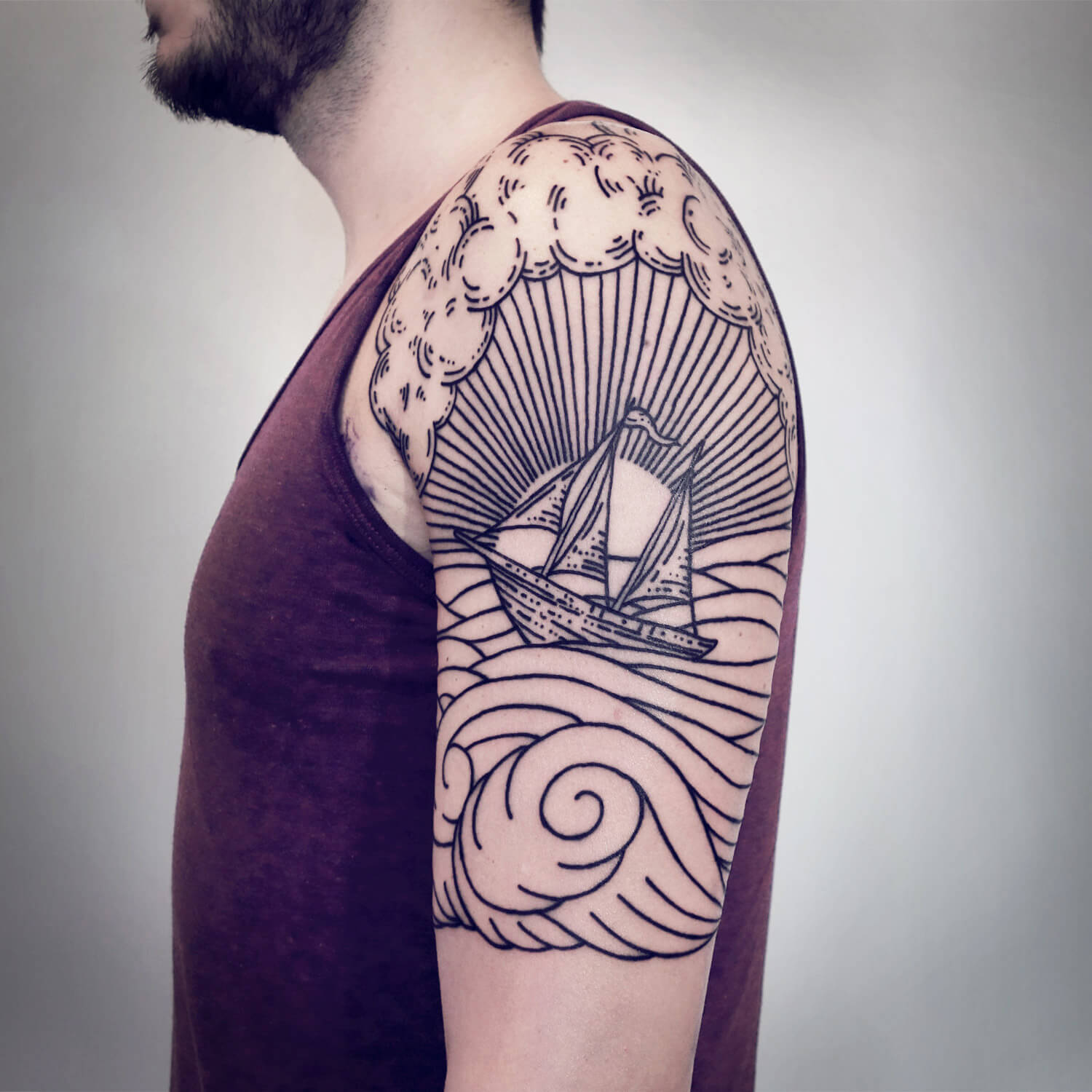 Lisa Orth's Landscape Inspired Sleeve Tattoos | FREEYORK