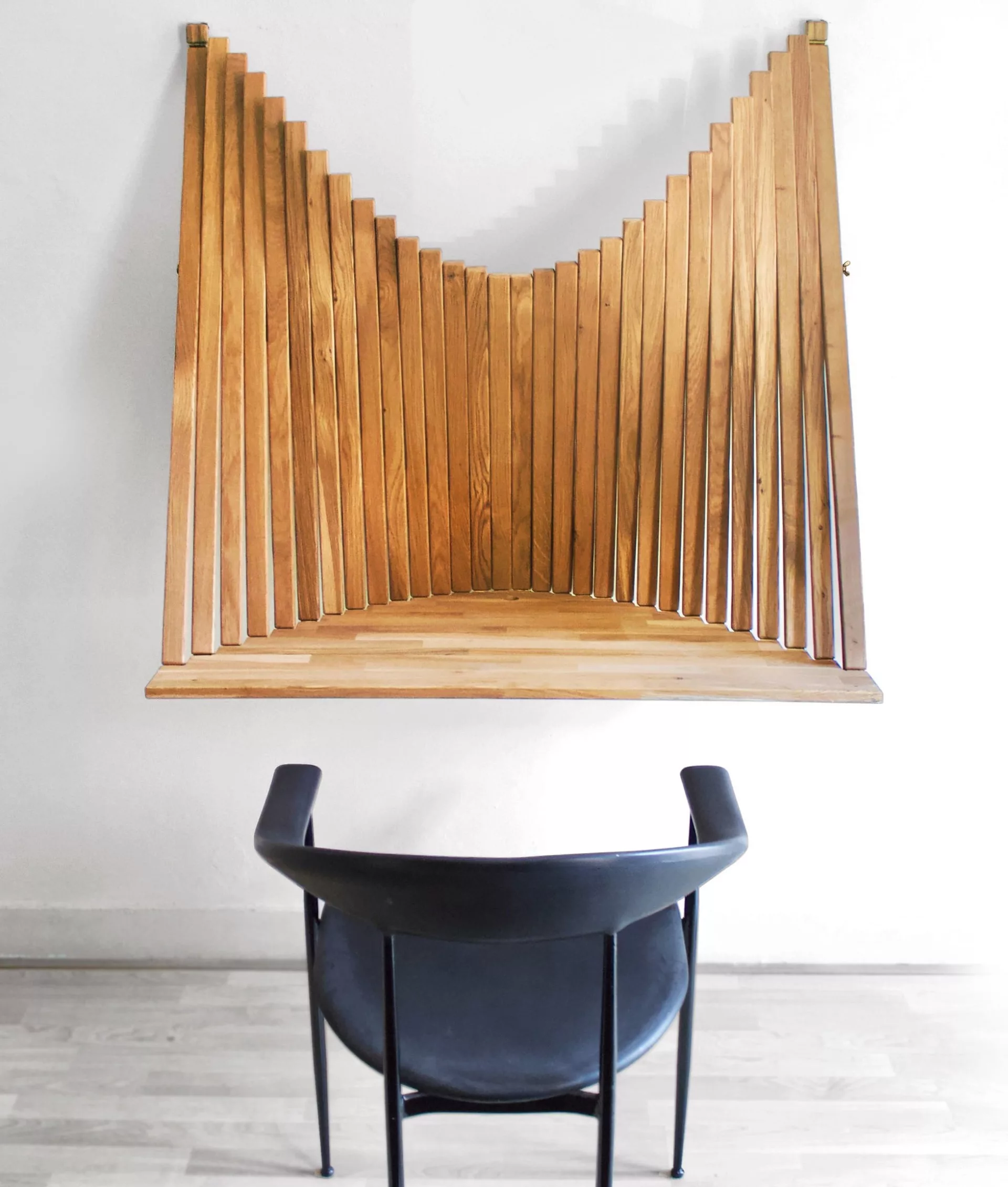 a wooden chair