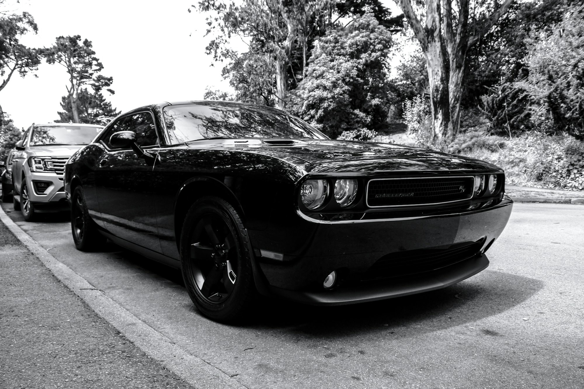 Turn Your Chevy into a Luxury Ride with These Accessories black dodge challenger