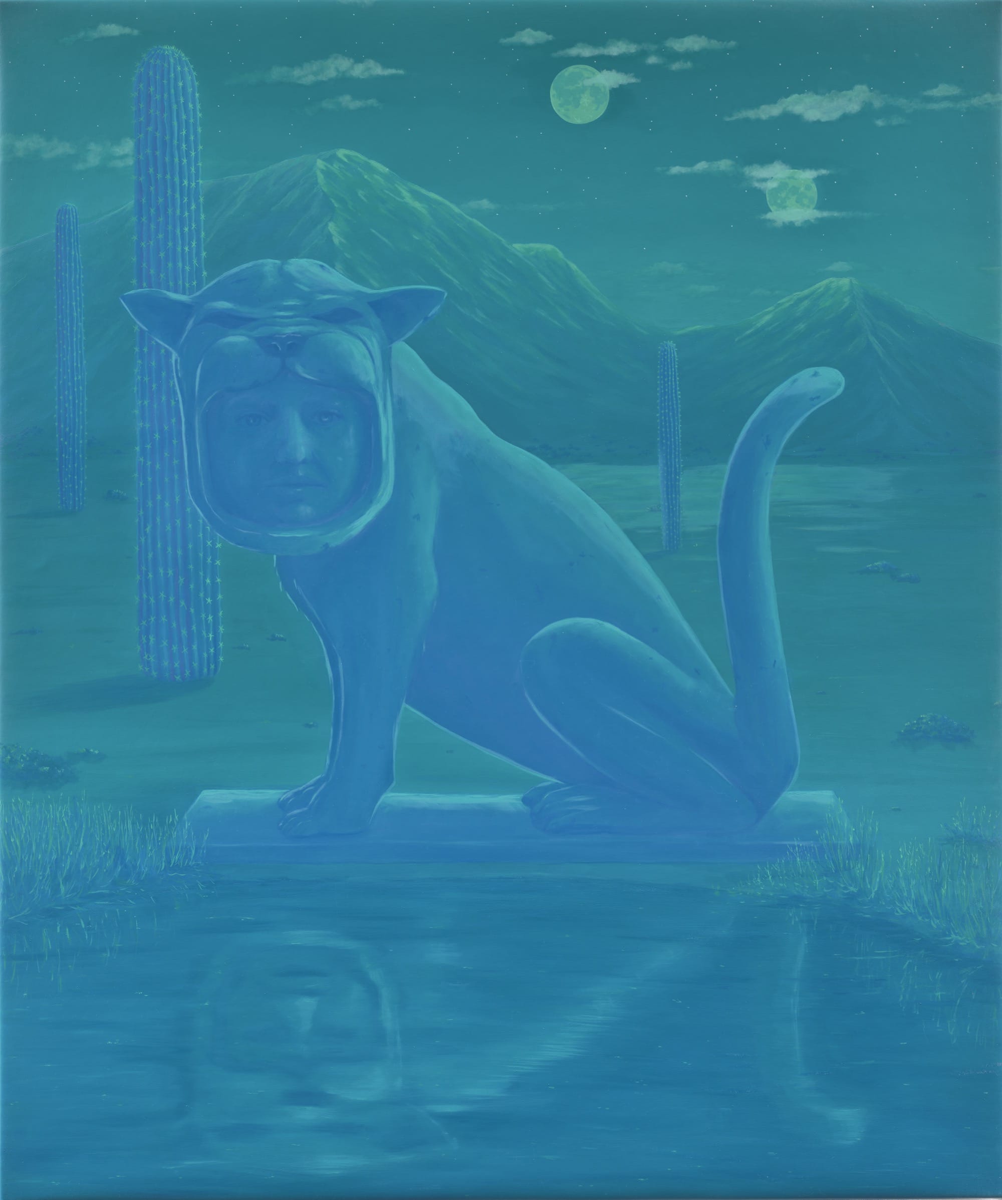 Mirrors in the Desert: Dualities and Dreams in Ortiz’s Paintings