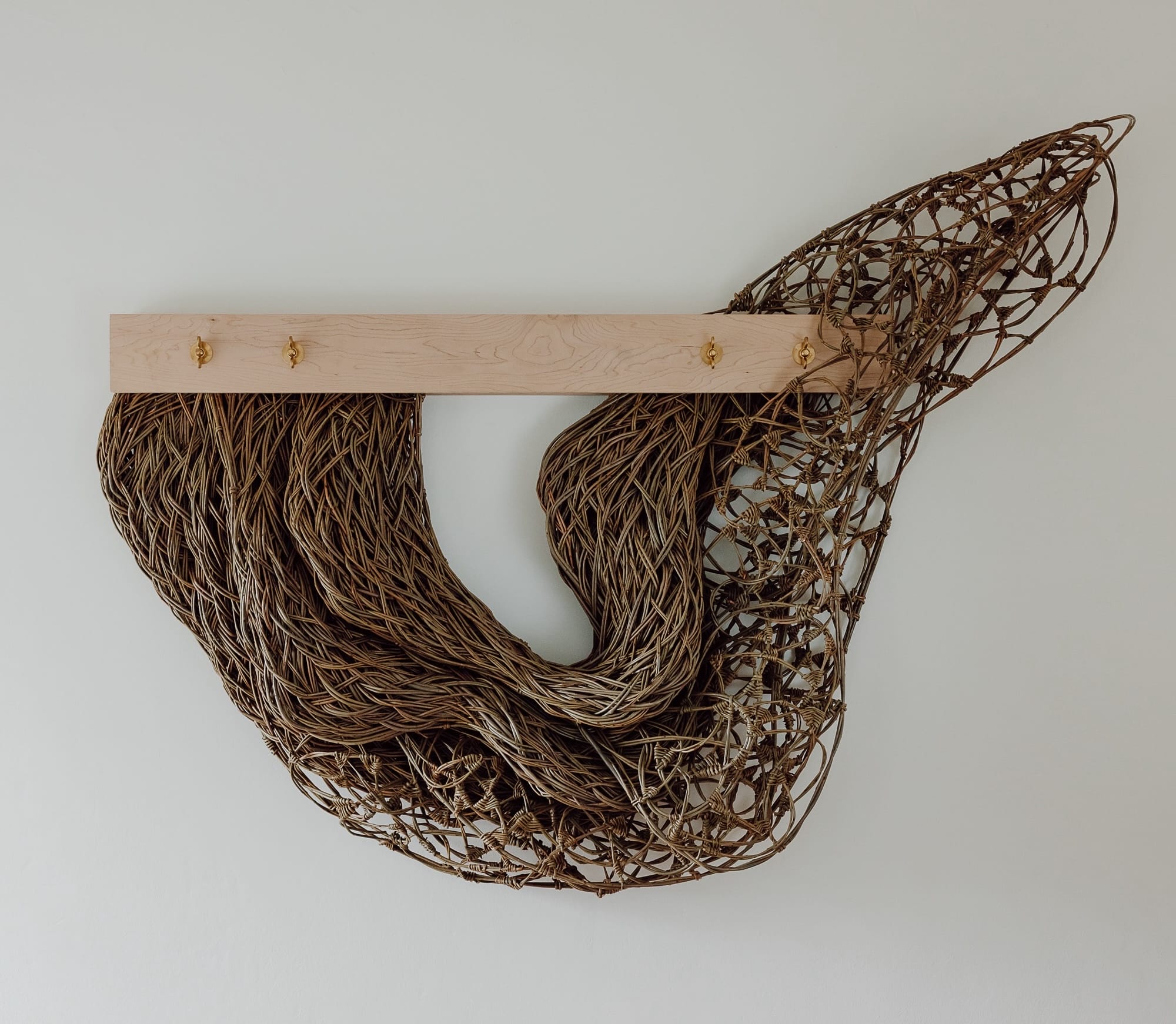 Laura Ellen Bacon Weaves Life Into Willow at Yorkshire Sculpture Park