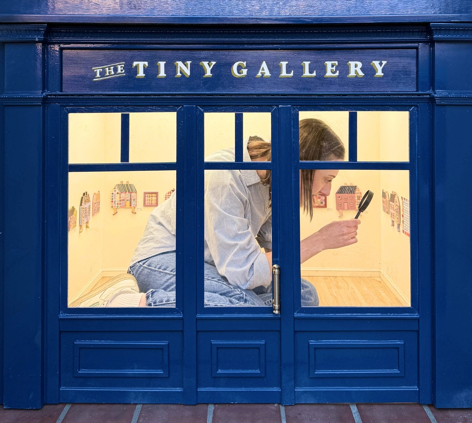 Tiny Art Show Turns a Provo Stairwell into a 1:6-Scale Gallery